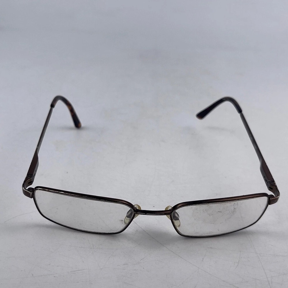 Puriti Titanium‎ Gunmetal Eyeglasses Frame Black  Rectangular 52-18-140mm